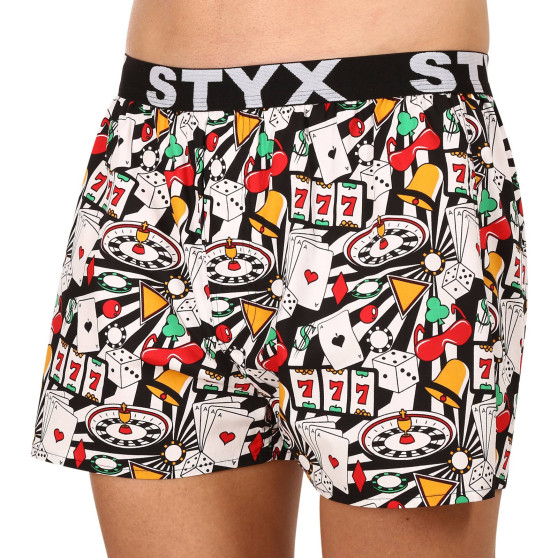 Herenboxershort Styx kunst sport rubber casino (B1553)