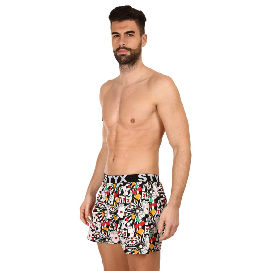 Herenboxershort Styx kunst sport rubber casino (B1553)