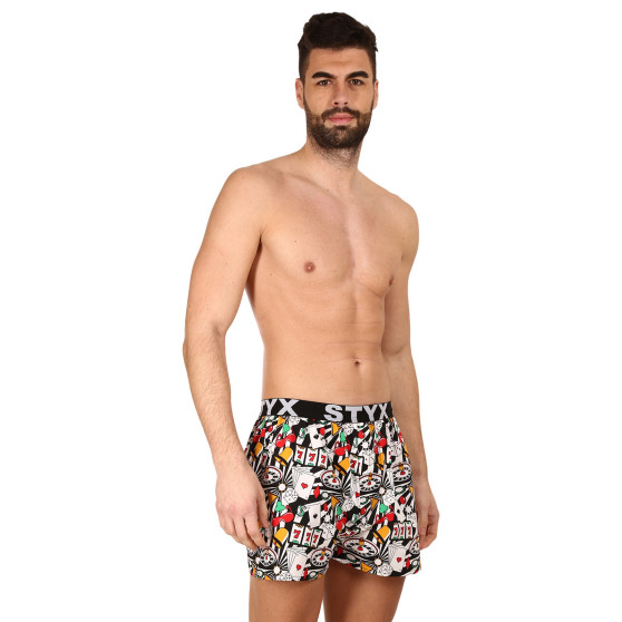 Herenboxershort Styx kunst sport rubber casino (B1553)