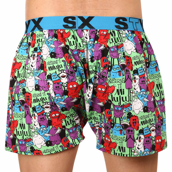 Herenboxershort Styx kunst sport rubberen monsters (B1555)