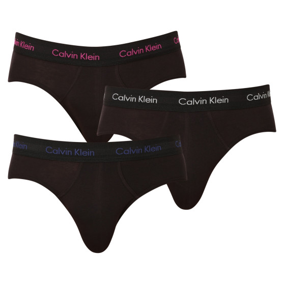 3PACK herenslip Calvin Klein zwart (U2661G-CAQ)