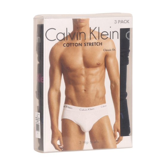 3PACK herenslip Calvin Klein zwart (U2661G-CAQ)