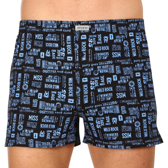 3PACK Herenboxershort Andrie veelkleurig (PS 5723)