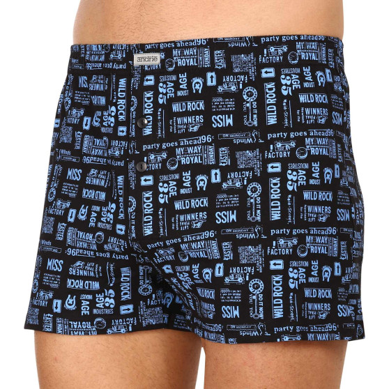 3PACK Herenboxershort Andrie veelkleurig (PS 5723)