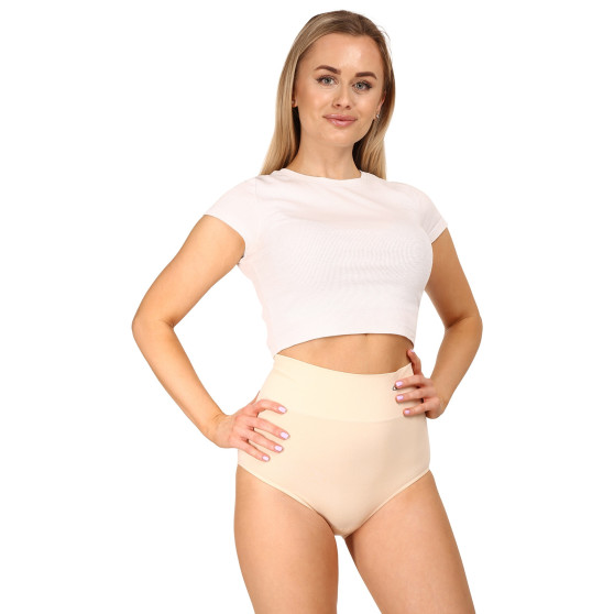 Dames slip met koord Gina bamboe beige (00036)