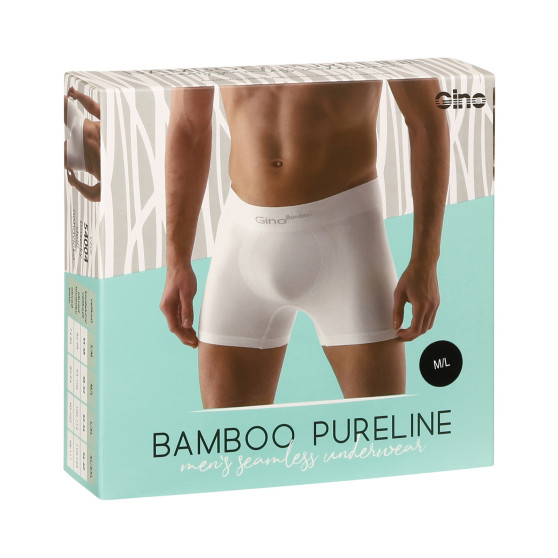 Herenboxershort Gino naadloos bamboe zwart (54004)