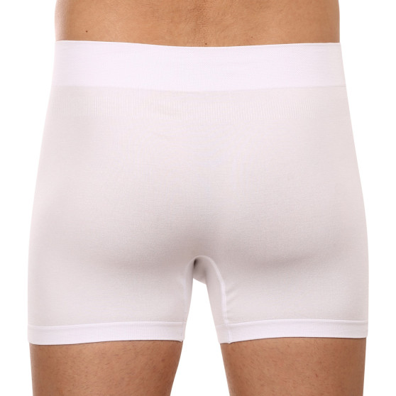 Herenboxershort Gino naadloos bamboe wit (54004)