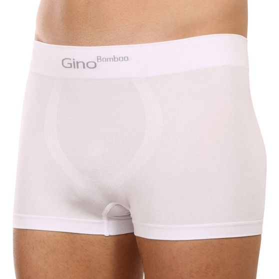 Herenboxershort Gino naadloos bamboe wit (53004)