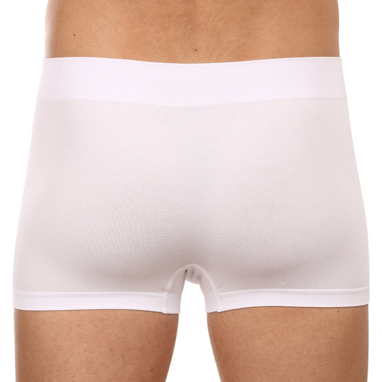 Herenboxershort Gino naadloos bamboe wit (53004)