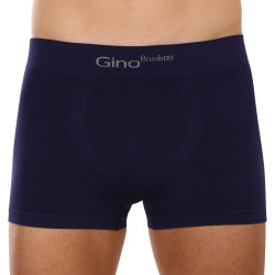 Herenboxershort Gino naadloos bamboe blauw (53004)