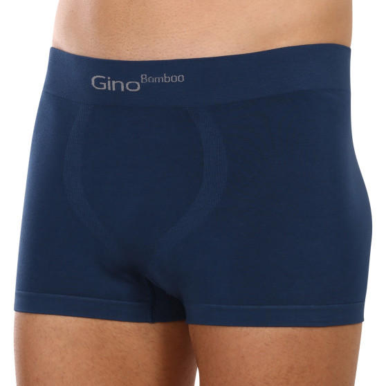 Herenboxershort Gino naadloos bamboe petrol (53004)