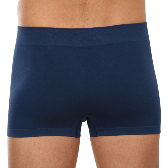 Herenboxershort Gino naadloos bamboe petrol (53004)