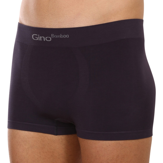 Herenboxershort Gino naadloos bamboe grijs (53004)