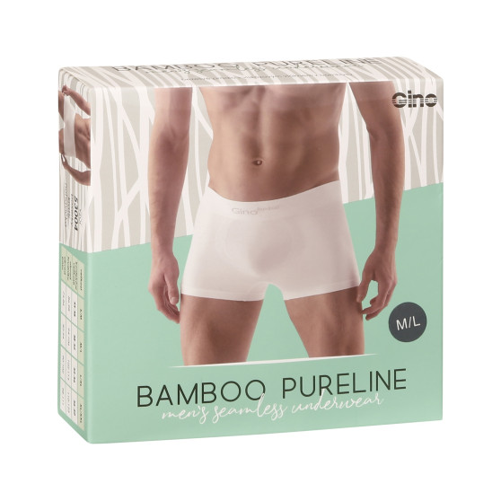 Herenboxershort Gino naadloos bamboe grijs (53004)