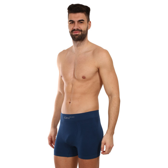 Herenboxershort Gino naadloos bamboe petrol (54004)