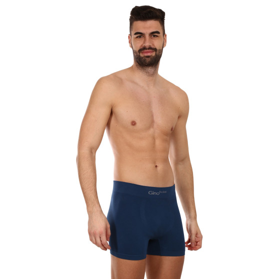 Herenboxershort Gino naadloos bamboe petrol (54004)