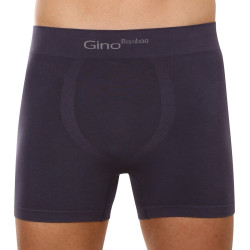 Herenboxershort Gino bamboe naadloos grijs (54004)