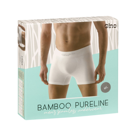 Herenboxershort Gino bamboe naadloos grijs (54004)