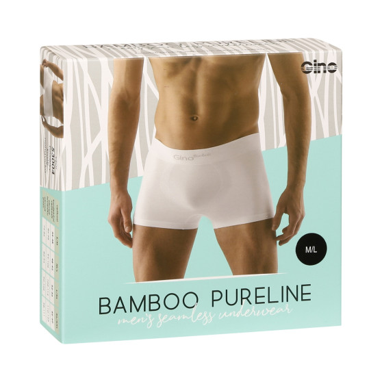 Herenboxershort Gino bamboe naadloos zwart (53004)