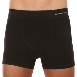 Herenboxershort Gino naadloos bamboe zwart (54005)