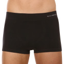 Herenboxershort Gino naadloos bamboe zwart (53005)