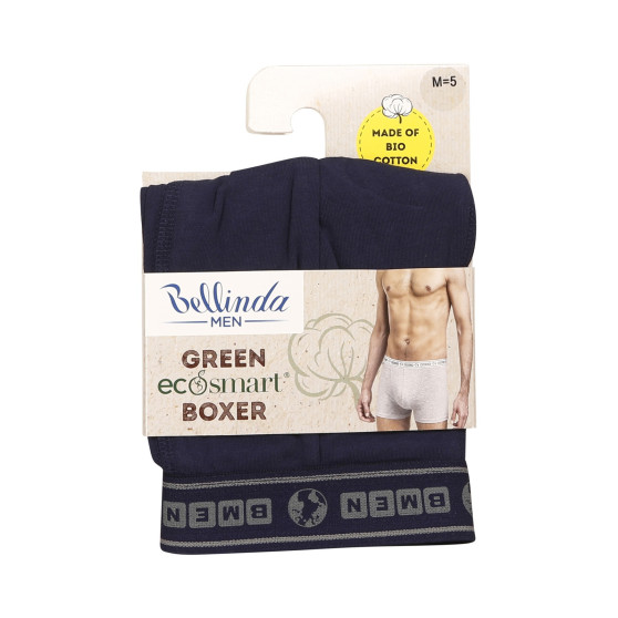 Heren eco boxers Bellinda donkerblauw (BU858314-351)