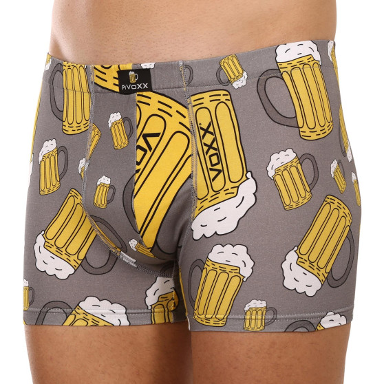 Herenboxershort VoXX veelkleurig (Kevin-pivo/velké šedé)