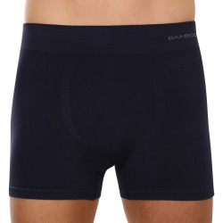 Herenboxershort Gino naadloos bamboe blauw (54005)