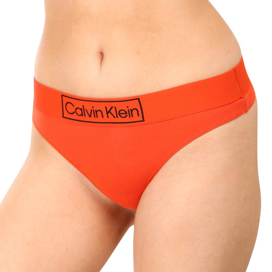 Dames string Calvin Klein oranje (QF6774E-3CI)