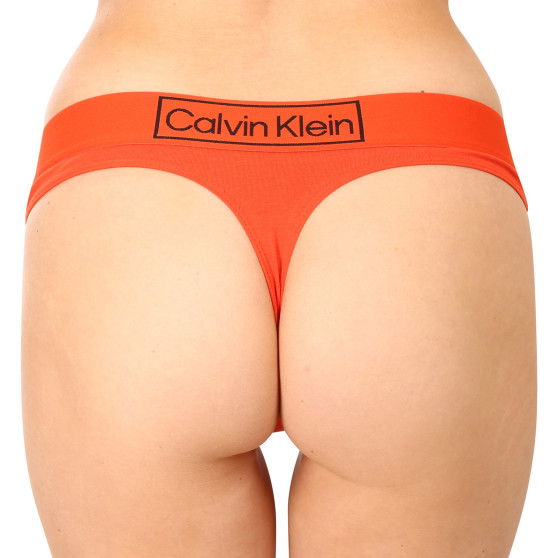 Dames string Calvin Klein oranje (QF6774E-3CI)