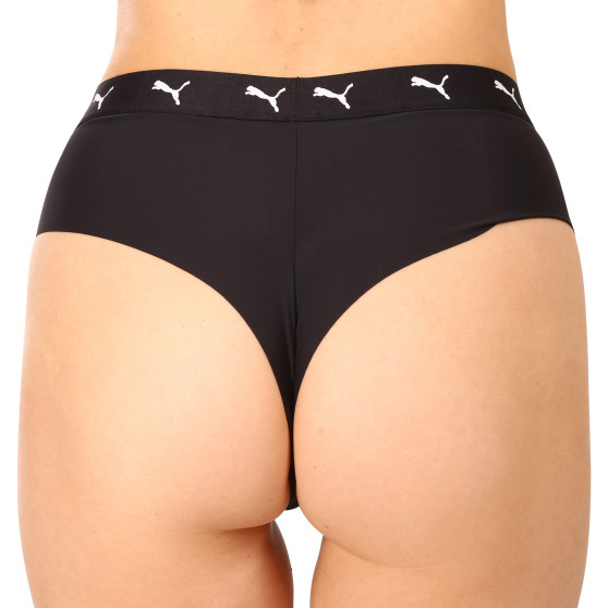 2PACK dames string Puma zwart (701221348 001)