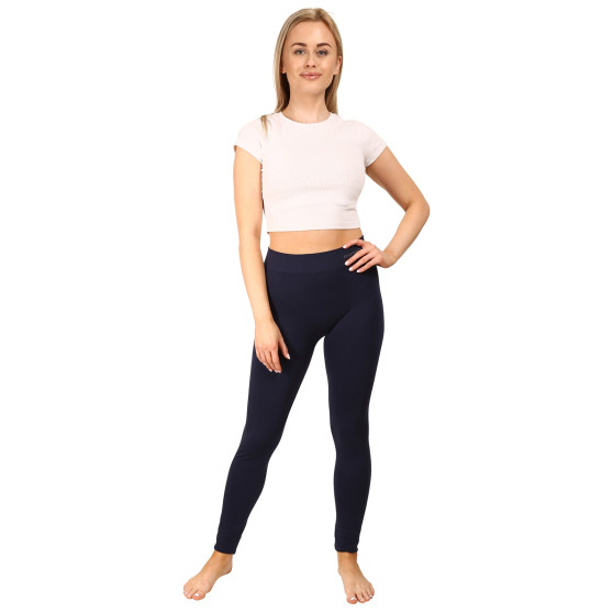 Legging Gino bamboe naadloos donkerblauw (95031)