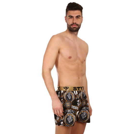 Herenboxershort Styx art / KTV sport rubber - goud rubber (BTZ1655)