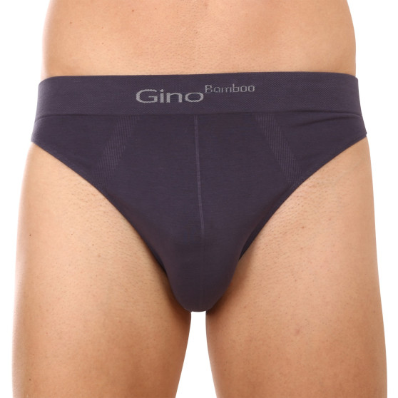 Herenslip Gino bamboe grijs (50003)