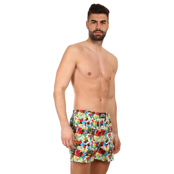 Herenboxershort Styx premium art classic rubber emoji (AP954)