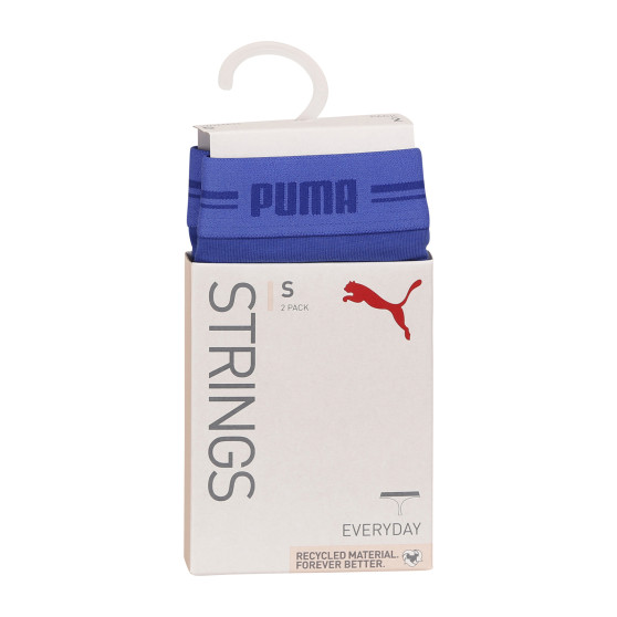 2PACK dames string Puma blauw (701221339 002)