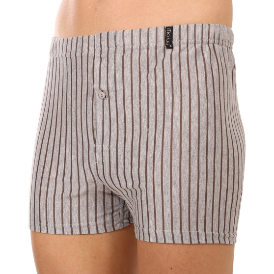 Herenboxershort Molvy grijs (MP-1057-BBU)