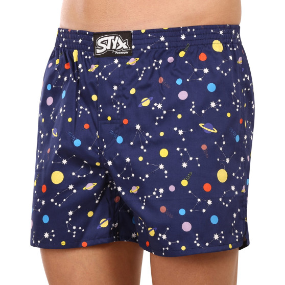 Herenboxershort Styx premium art classic rubber planets (AP1057)