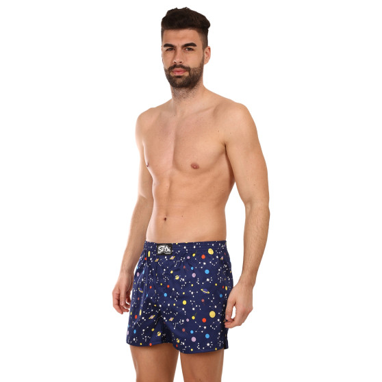 Herenboxershort Styx premium art classic rubber planets (AP1057)