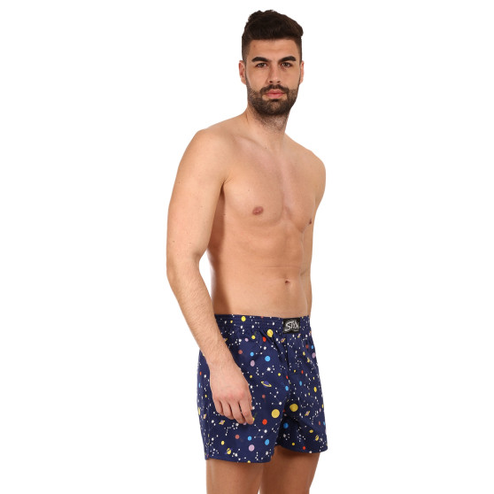 Herenboxershort Styx premium art classic rubber planets (AP1057)