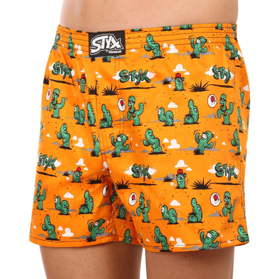 Herenboxershort Styx premium art classic rubber cactus (AP1351)