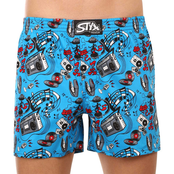 Herenboxershort Styx premium art classic rubber music (AP1558)