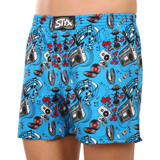 Herenboxershort Styx premium art classic rubber music (AP1558)