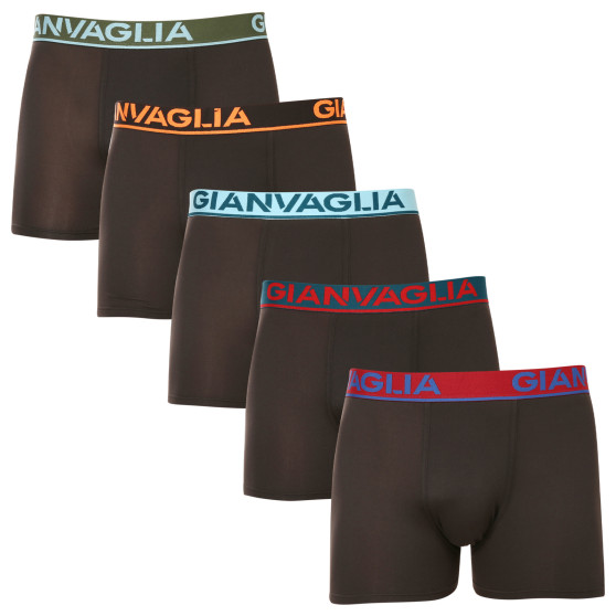 5PACK herenboxershort Gianvaglia zwart (GVG-5010)