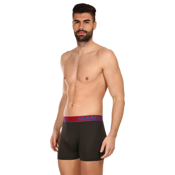 5PACK herenboxershort Gianvaglia zwart (GVG-5010)