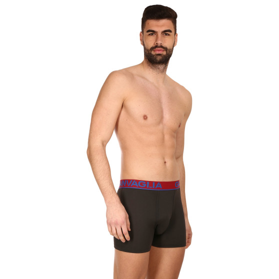 5PACK herenboxershort Gianvaglia zwart (GVG-5010)