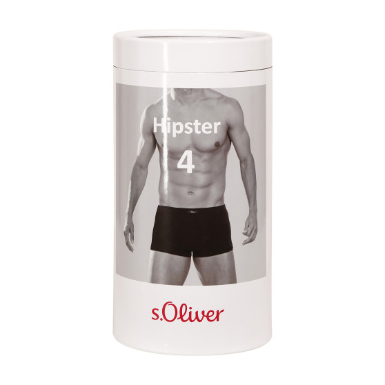 4PACK herenboxershort S.Oliver zwart (MH-35H-48706757)