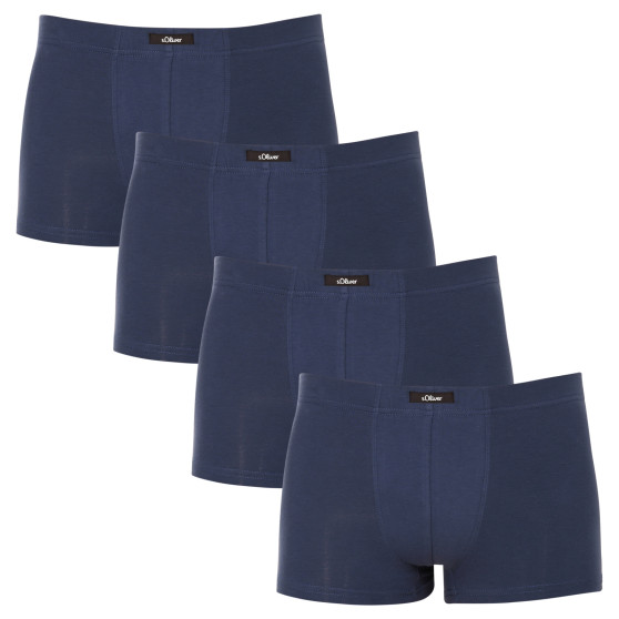 4PACK herenboxershort S.Oliver donkerblauw (MH-35H-60164426)