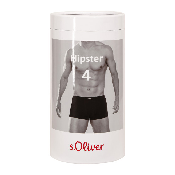 4PACK herenboxershort S.Oliver grijs (MH-35H-41011828)