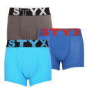 3PACK kinderboxershort Styx sport elastisch meerkleurig (3GJ96739)